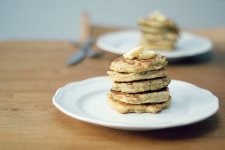 Healthy breakfast pancakes